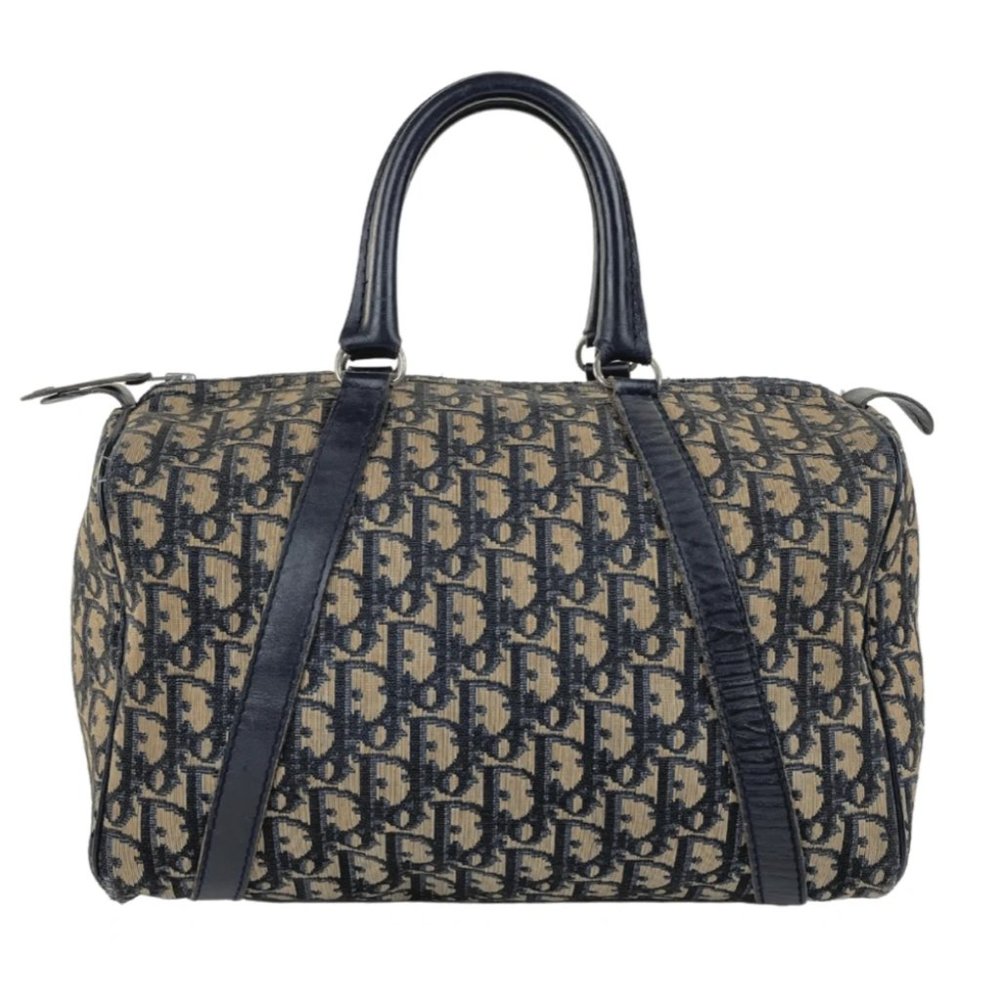 Vintage Dior Trotter Monogram Boston Bag
